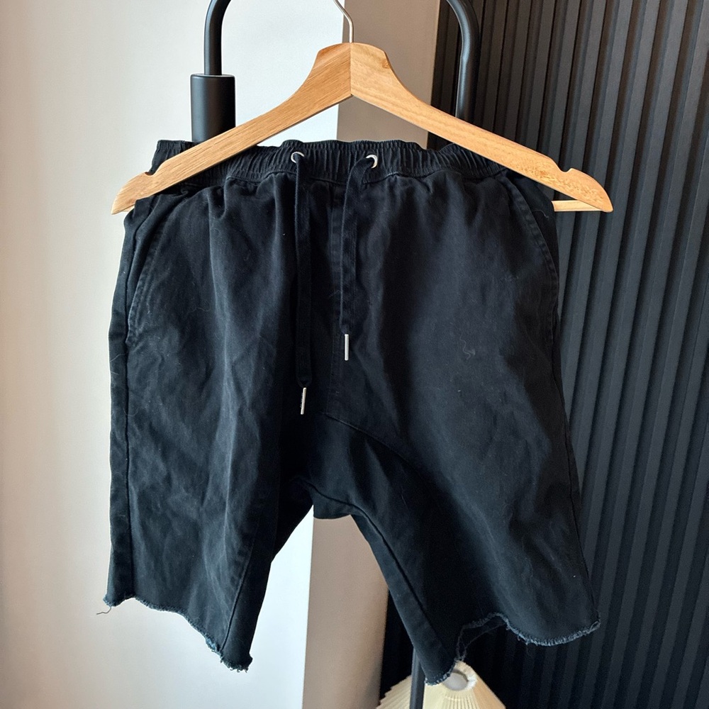 Black Mens Zanerobe Shorts